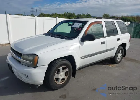 2004 Chevrolet Trailblazer Ls from USA, damaged, VIN 1GNDS13S842150955